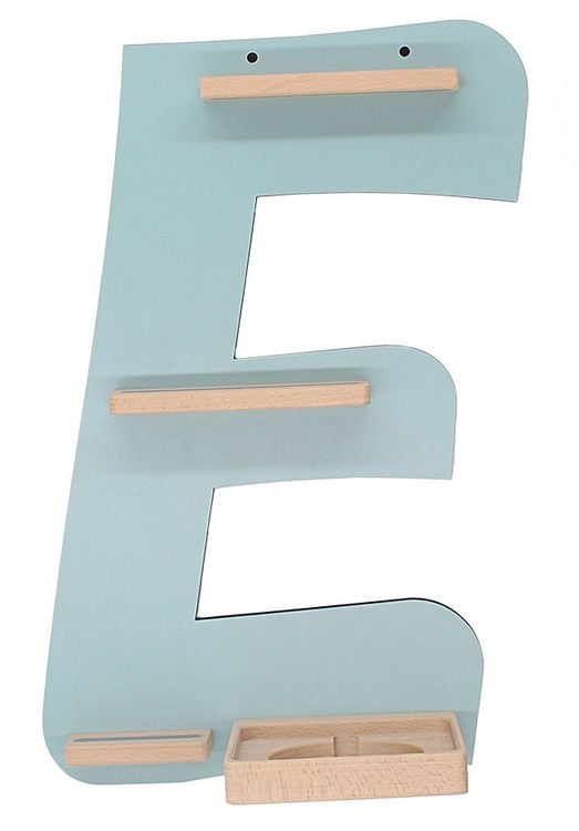 Produktbild: Wandregal  "Buchstabe E" f&uuml;r Toniebox
