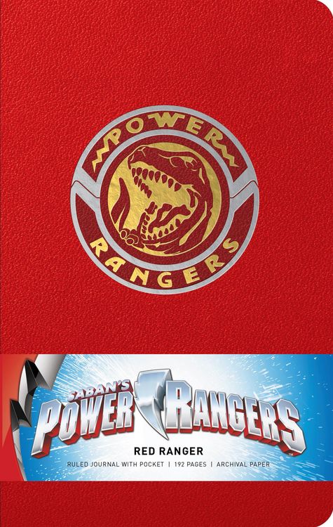 Produktbild: Power Rangers: Red Ranger Hardcover Ruled Journal