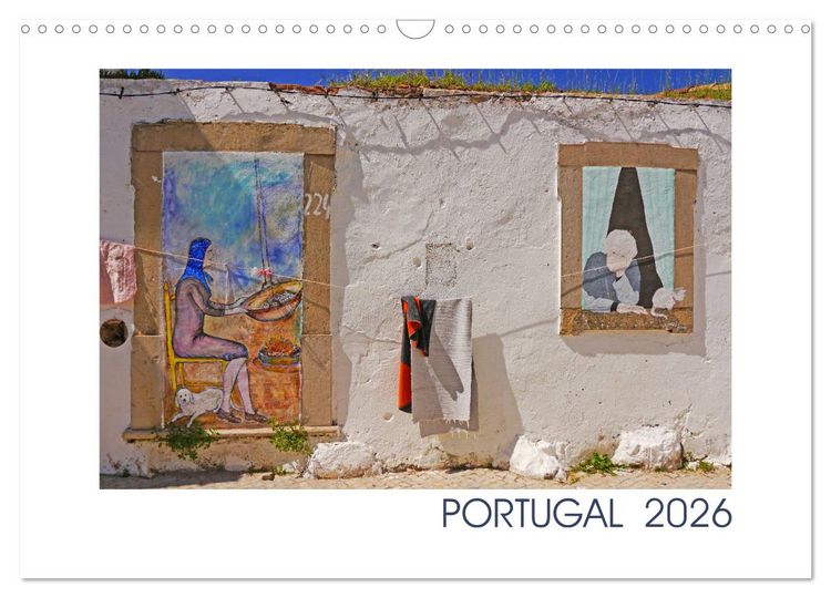 Produktbild: Portugal. Die Algarve zwischen Faro und Castro Marim (Wandkalender 2026 DIN A3 quer), CALVENDO Monatskalender