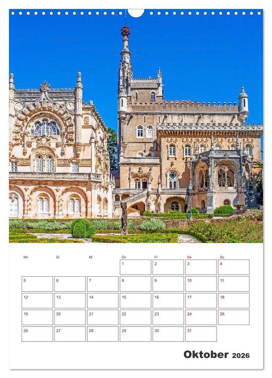 Produktbild: Portugal - ein Traumreiseziel (Wandkalender 2026 DIN A3 hoch), CALVENDO Monatskalender