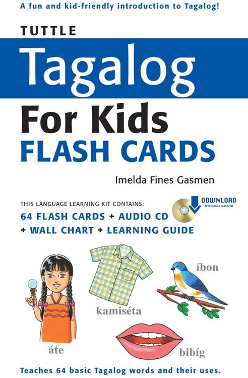 Produktbild: Tuttle Tagalog for Kids Flash Cards Kit Ebook