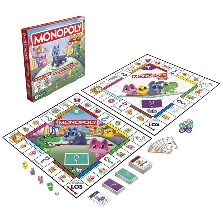 Produktbild: Monopoly Junior Square 2 In 1