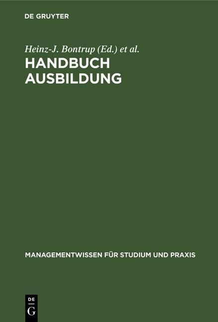 Produktbild: Handbuch Ausbildung