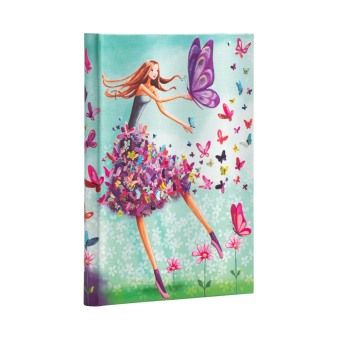 Produktbild: Hardcover Notizbuch Sommerschmetterlinge, Midi, Liniert