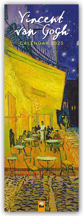 Produktbild: Vincent van Gogh – Slimline-Kalender 2025