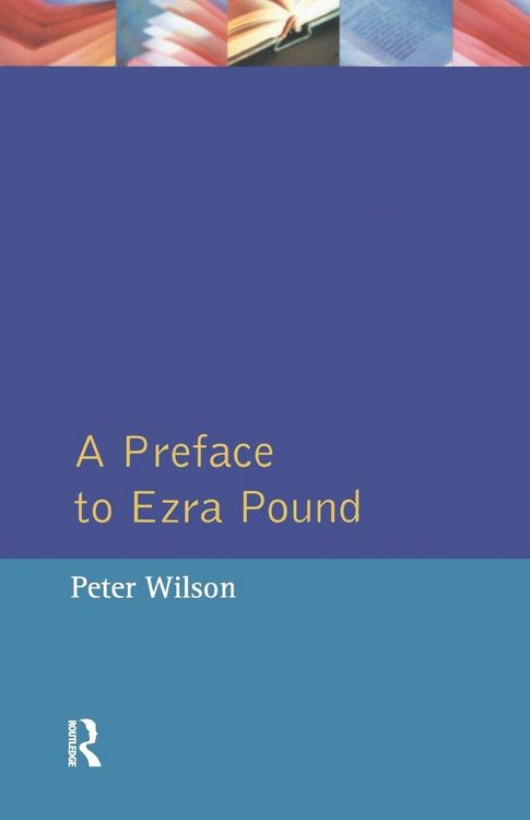 Produktbild: A Preface to Ezra Pound