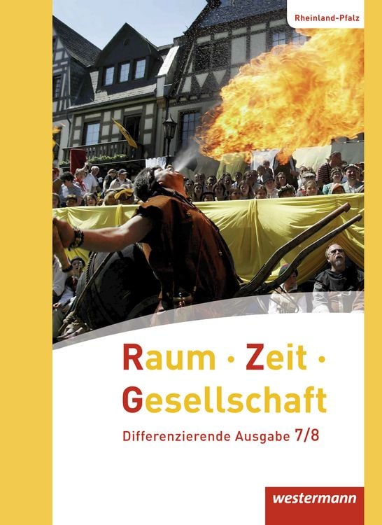Produktbild: Raum - Zeit - Gesellschaft 7 / 8. Schulbuch. Rheinland-Pfalz