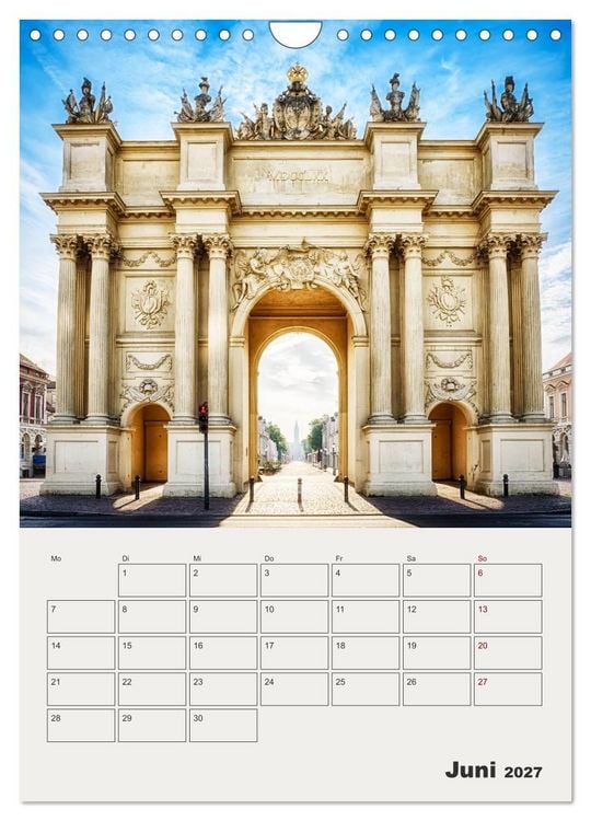 Produktbild: Potsdam in Farbe (Wandkalender 2027 DIN A4 hoch), CALVENDO Monatskalender