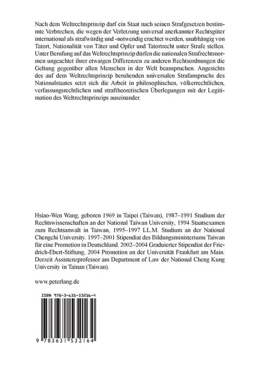 Produktbild: Der universale Strafanspruch des nationalen Staates