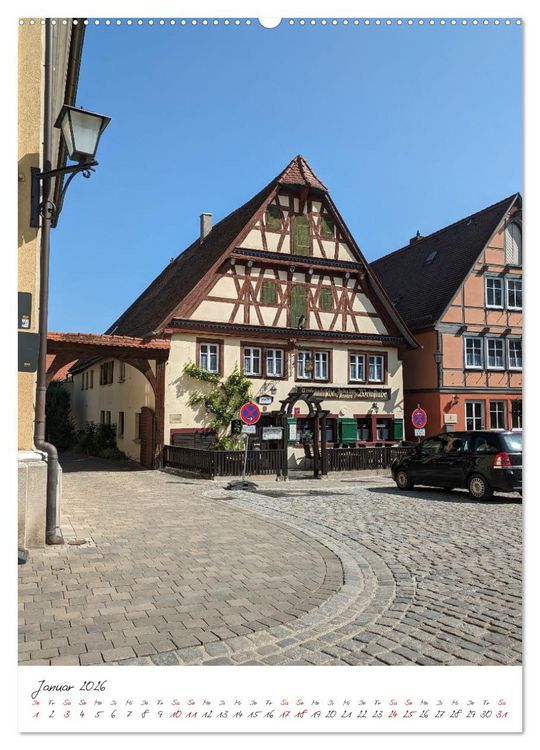 Produktbild: Bad Windsheim - Historische Reichsstadt in Franken (Wandkalender 2026 DIN A2 hoch), CALVENDO Monatskalender
