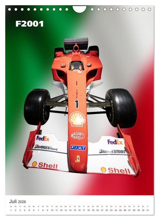 Produktbild: Il Mondo Ferrari (Wandkalender 2026 DIN A4 hoch), CALVENDO Monatskalender