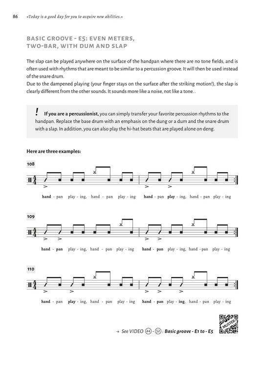Produktbild: Handpan - Learning by Playing