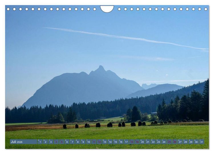 Produktbild: Mein Tirol und Alpenvorland (Wandkalender 2026 DIN A4 quer), CALVENDO Monatskalender