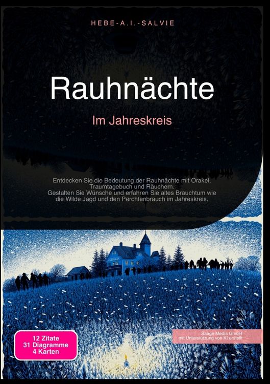 Produktbild: Rauhn&auml;chte: Im Jahreskreis