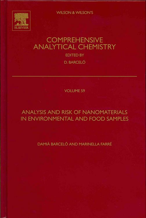 Produktbild: Analysis and Risk of Nanomaterials in Environmental and Food Samples
