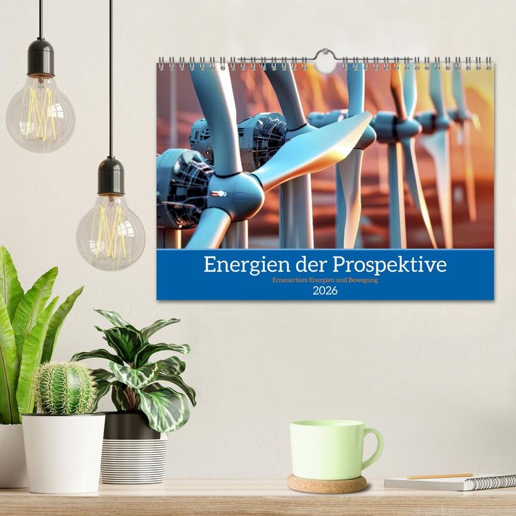 Produktbild: Energien der Prospektive (Wandkalender 2026 DIN A4 quer), CALVENDO Monatskalender
