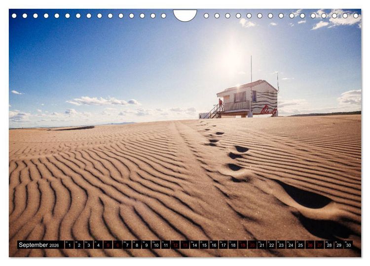 Produktbild: Frankreich - Traumstr&auml;nde & Felsenk&uuml;sten (Wandkalender 2026 DIN A4 quer), CALVENDO Monatskalender