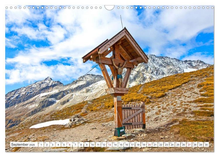 Produktbild: Sch&ouml;ne Gr&uuml;&szlig;e aus Osttirol (Wandkalender 2026 DIN A3 quer), CALVENDO Monatskalender