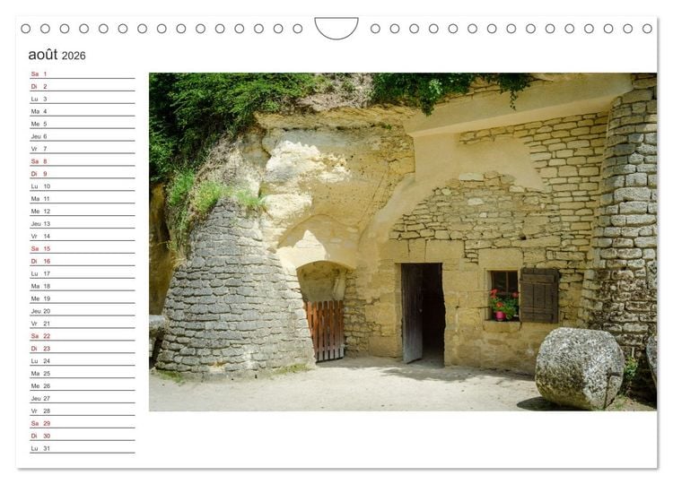 Produktbild: Les visages de l'Anjou (Calendrier mural 2026 DIN A4 vertical), CALVENDO calendrier mensuel