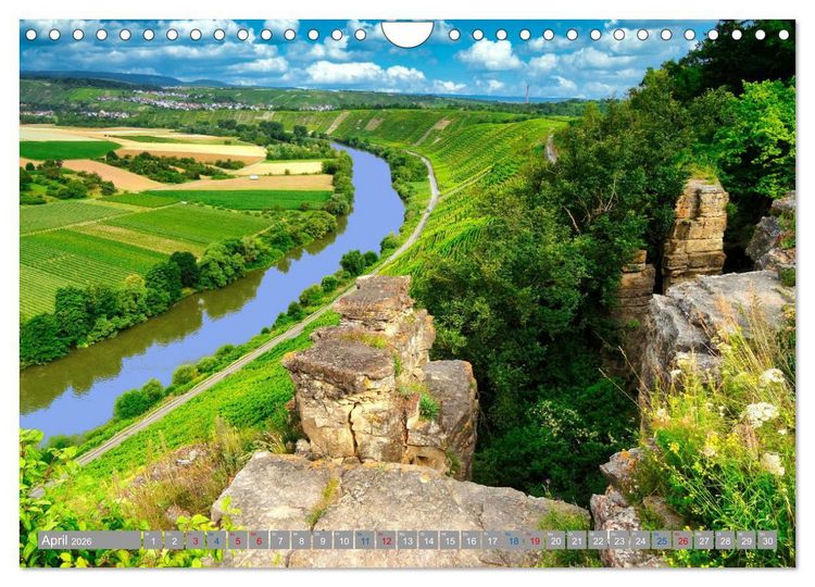 Produktbild: Region Stuttgart im Fokus (Wandkalender 2026 DIN A4 quer), CALVENDO Monatskalender