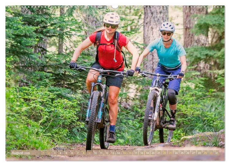 Produktbild: Mountainbike: &Uuml;ber Stock und Stein (hochwertiger Premium Wandkalender 2026 DIN A2 quer), Kunstdruck in Hochglanz