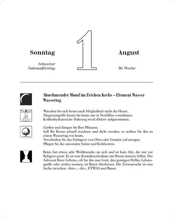 Produktbild: Mond Abrei&szlig;kalender 2027