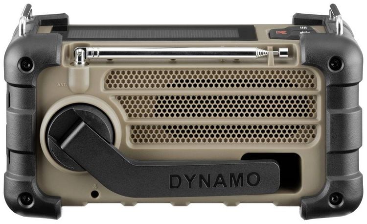 Produktbild: Sangean MMR-99 FM Desert Outdoorradio UKW Notfallradio, Bluetooth&reg; Solarpanel, spritzwassergesch&uuml;tzt, staubdicht, Taschenlampe Braun