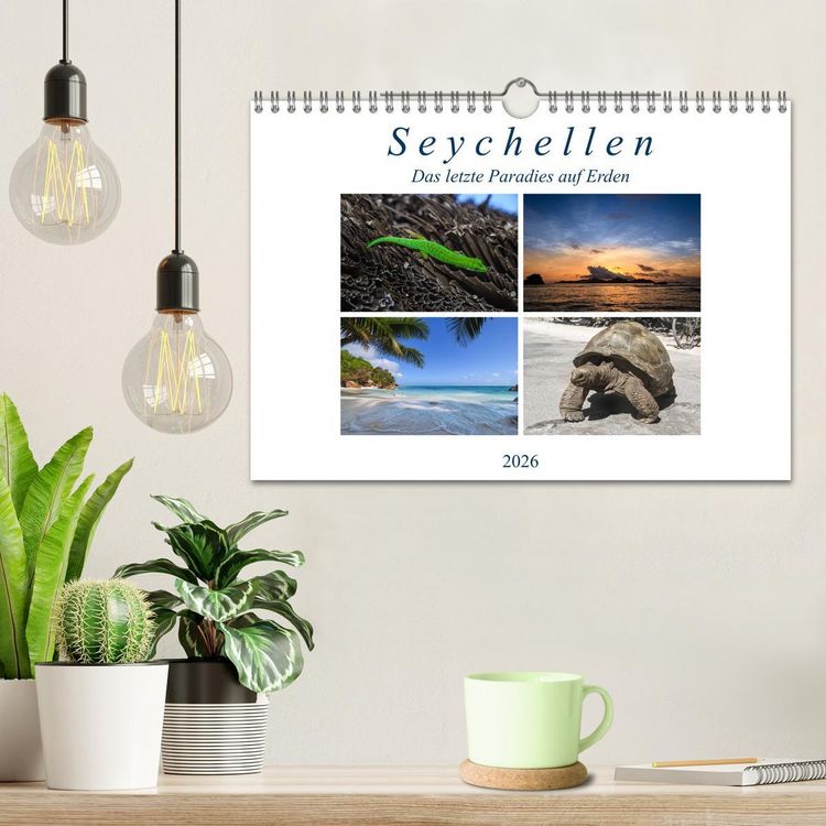 Produktbild: Seychellen - Das letzte Paradies auf Erden (Wandkalender 2026 DIN A4 quer), CALVENDO Monatskalender