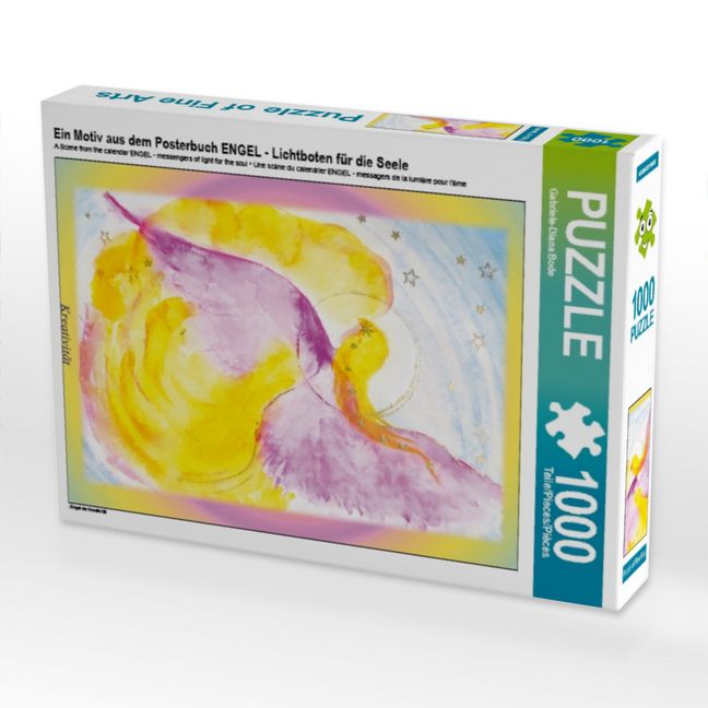 Produktbild: CALVENDO Puzzle Ein Motiv aus dem Posterbuch ENGEL - Lichtboten f&uuml;r die Seele | 1000 Teile Lege-Gr&ouml;&szlig;e 64x48cm Foto-Puzzle f&uuml;r gl&uuml;ckliche Stunden
