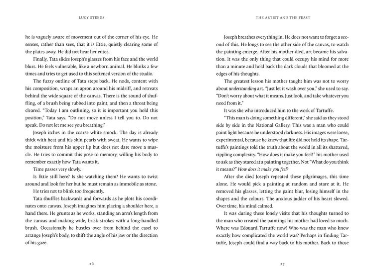 Produktbild: The Artist and the Feast