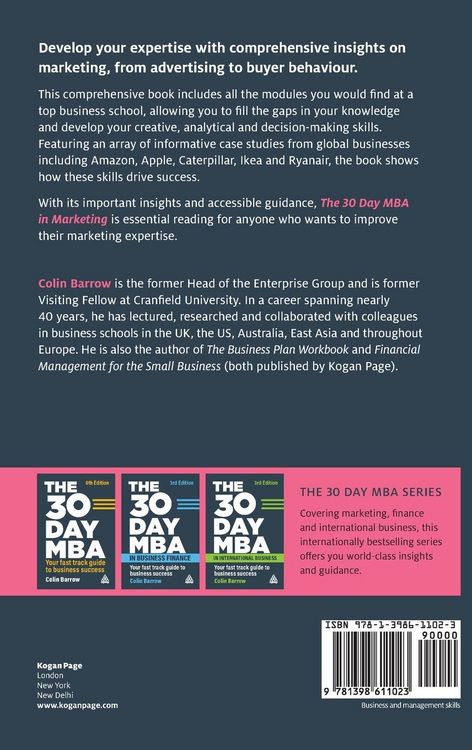 Produktbild: The 30 Day MBA in Marketing
