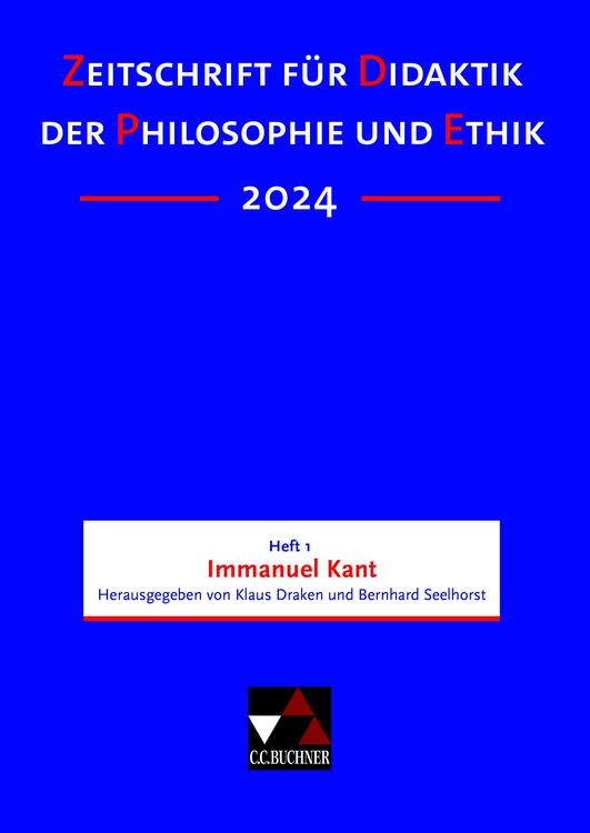 Produktbild: Zeitschrift f&uuml;r Didaktik der Philosophie und Ethik (ZDPE) / ZDPE Ausgabe 01/2024