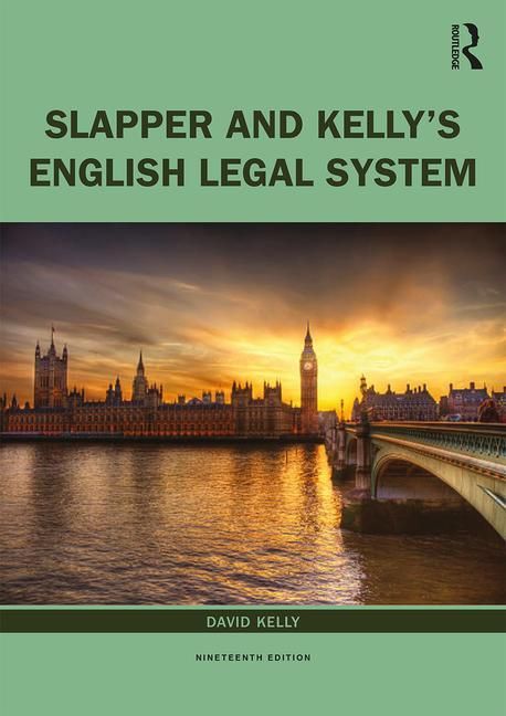 Produktbild: Kelly, D: Slapper and Kelly's The English Legal System