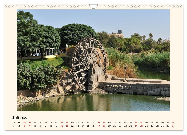 Produktbild: Syrien Kultur & Landschaft (Wandkalender 2027 DIN A3 quer), CALVENDO Monatskalender