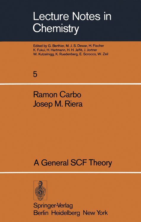 Produktbild: A General SCF Theory
