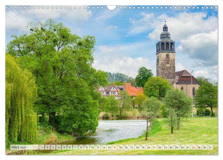 Produktbild: Bad Sooden-Allendorf Impressionen (Wandkalender 2026 DIN A3 quer), CALVENDO Monatskalender