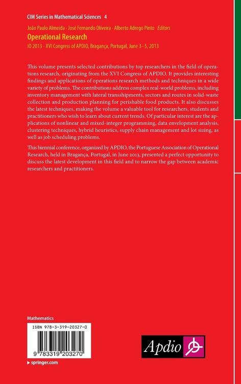 Produktbild: Operational Research