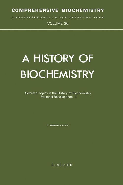 Produktbild: Selected Topics in the History of Biochemistry