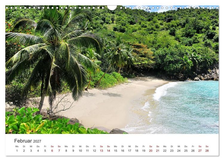 Produktbild: Traumstr&auml;nde der Seychellen (Wandkalender 2027 DIN A3 quer), CALVENDO Monatskalender