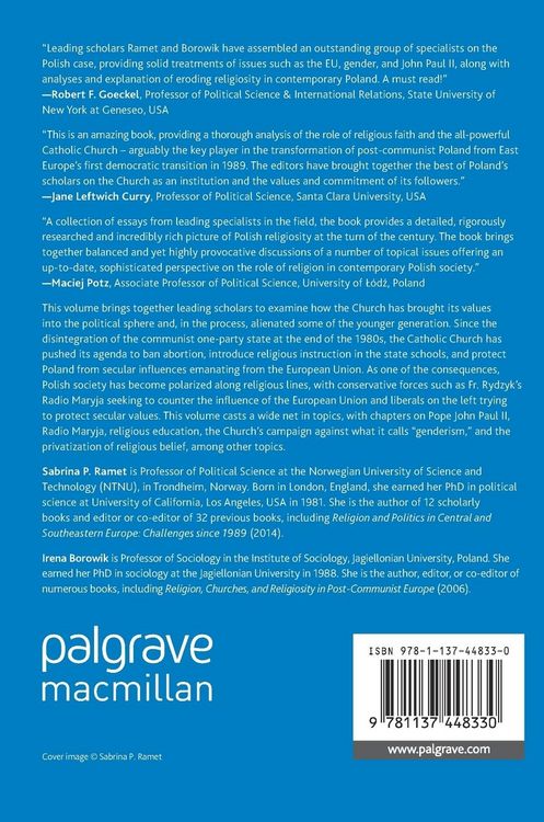 Produktbild: Religion, Politics, and Values in Poland