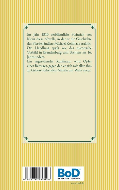 Produktbild: Michael Kohlhaas