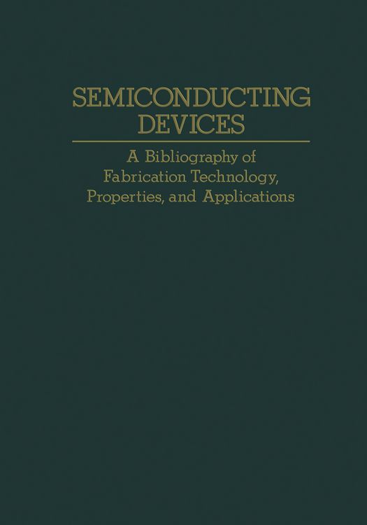 Produktbild: Semiconducting Devices