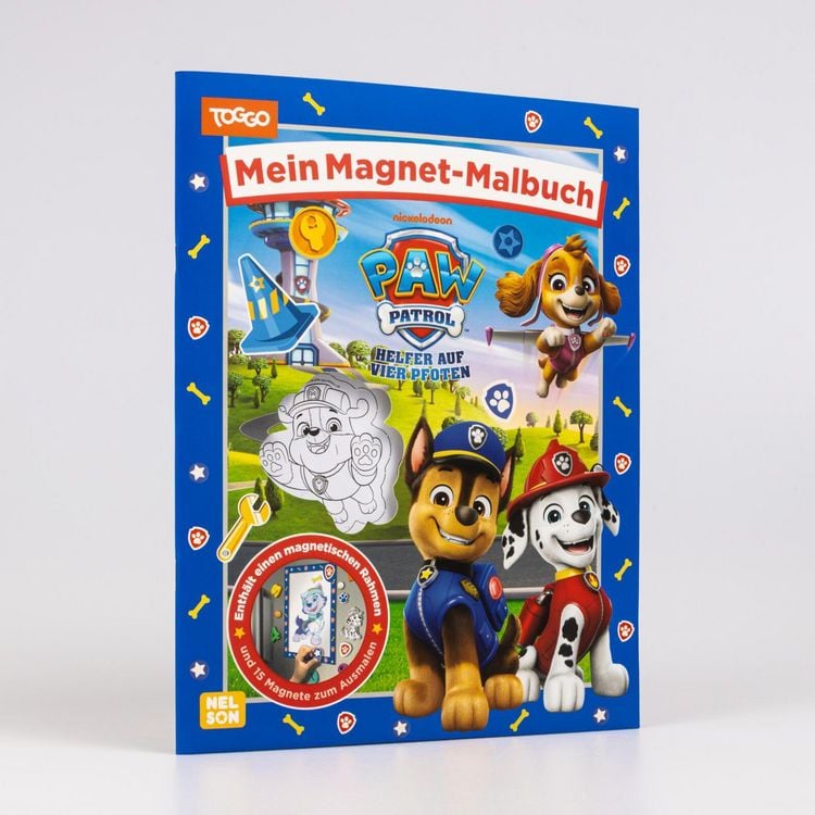 Produktbild: PAW Patrol Kindergartenheft: Mein Magnet-Malbuch