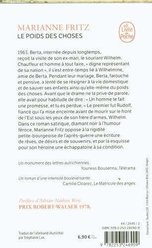 Produktbild: Le poids des choses