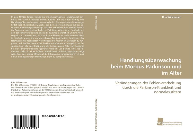 Produktbild: Handlungs&uuml;berwachung beim Morbus Parkinson und im Alter