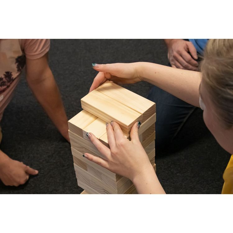 Produktbild: Idena Reisewackelturm 15x5x5cm 54 Teile