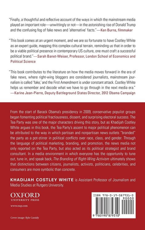 Produktbild: The Branding of Right-Wing Activism