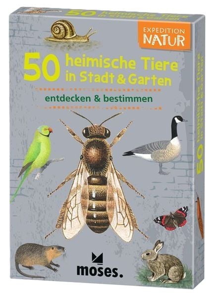 Produktbild: Expedition Natur 50 heimische Tiere in Stadt & Garten