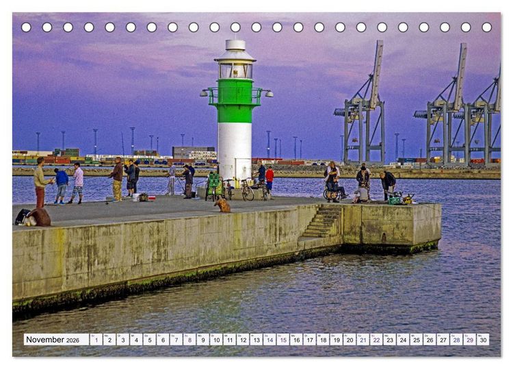 Produktbild: Aarhus: Stadt des L&auml;chelns - Kulturhauptstadt D&auml;nemarks (Tischkalender 2026 DIN A5 quer), CALVENDO Monatskalender