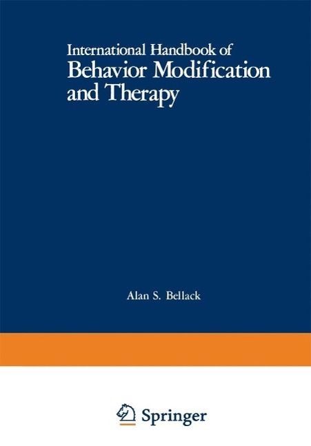 Produktbild: International Handbook of Behavior Modification and Therapy
